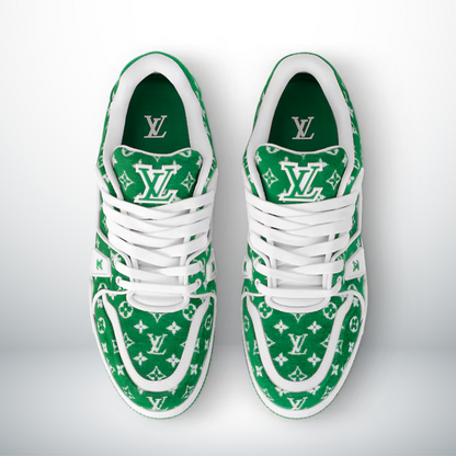 TRAINER MONOGRAMM GRÜN