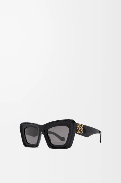 Vintage Screen Black Sunglasses