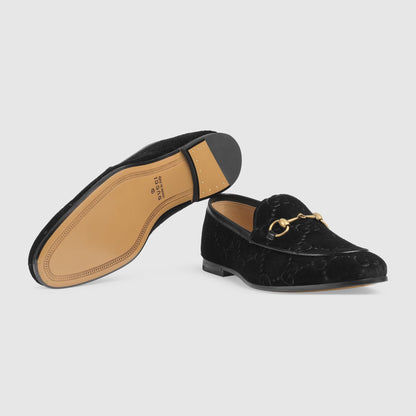 Men's GG Jordaan Loafer in GG Velvet