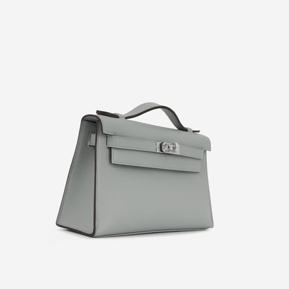 Kelly Clutch - Pantin Swift grey