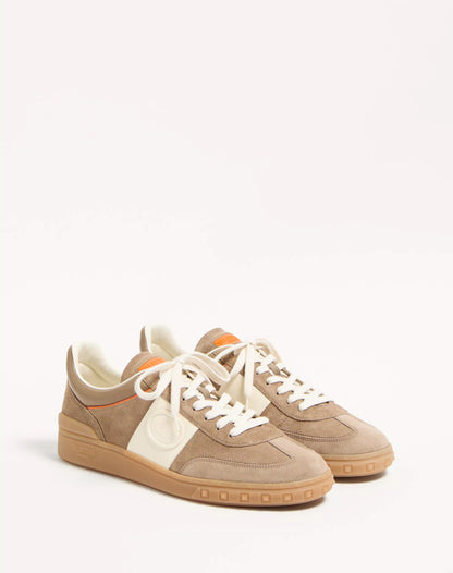 Upvillage Low-Top-Sneaker in Khaki/Elfenbeinkruste