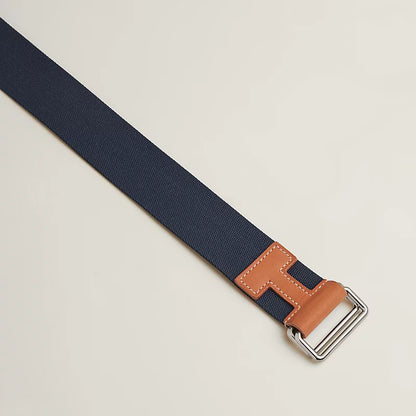 Nomade 40 Braun / Hellblauer Herrengürtel