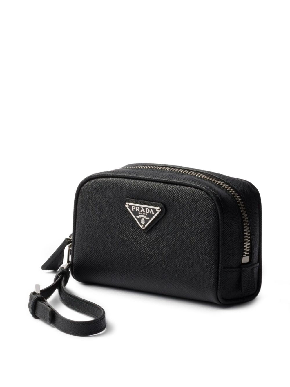Black Saffiano pouch