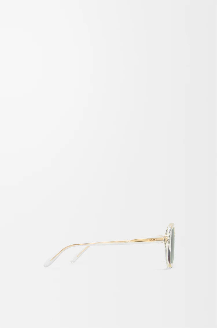 Alpha Slim Champagne Sunglasses