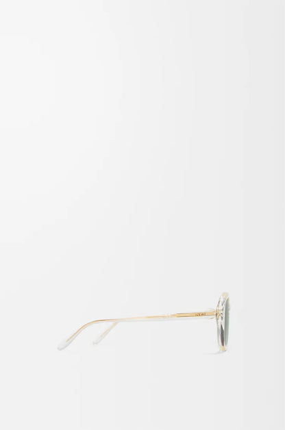 Alpha Slim Champagne Sunglasses