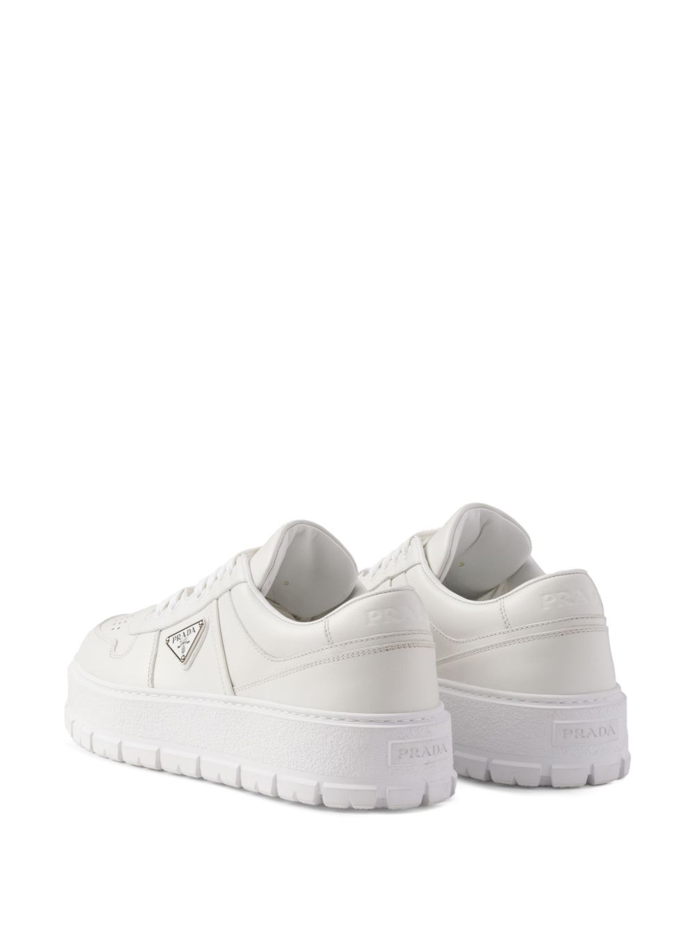 Scarpe in pelle bianca