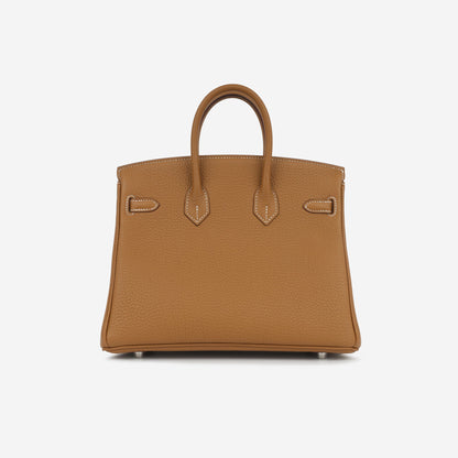Birkin 25 - Gold Togo