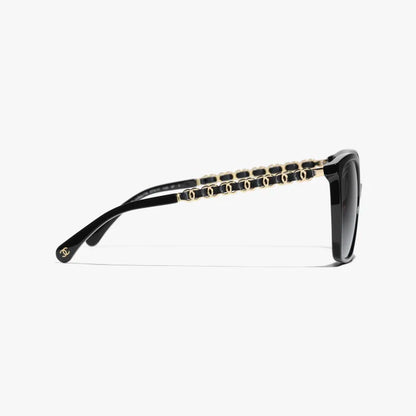 Black Square Sunglasses