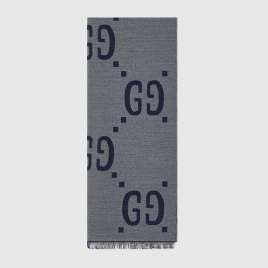 GG GREY SCARF