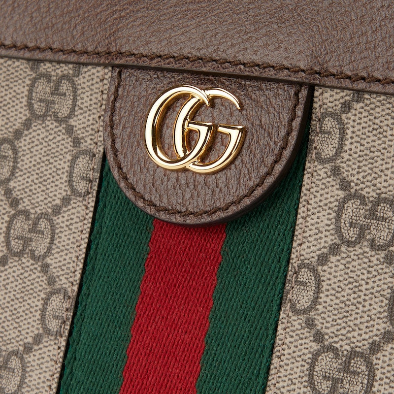 Mittelgroße Ophidia-Tasche aus GG Supreme
