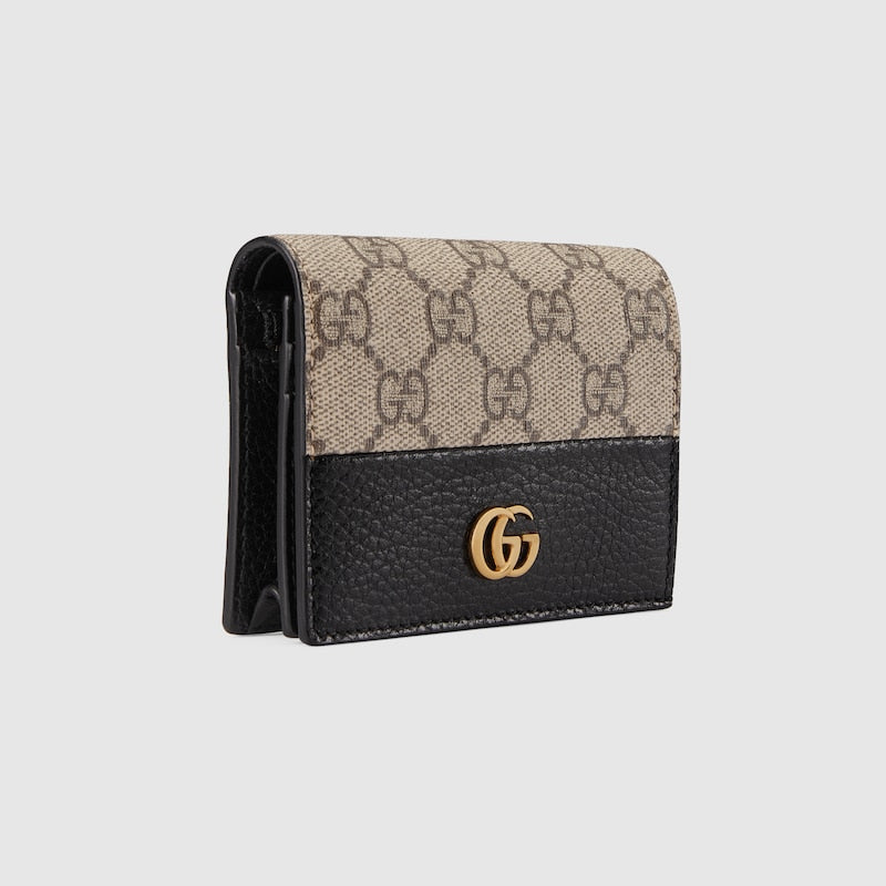 GG Marmont Bicolor Card Holder