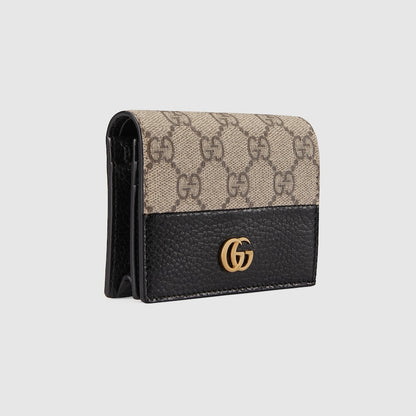 GG Marmont Bicolor Card Holder