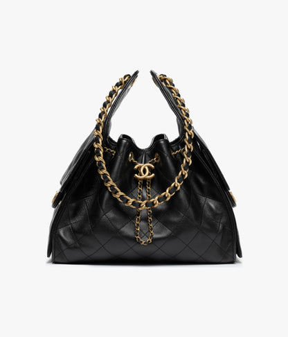 CHANEL 25 kleine schwarze Tasche