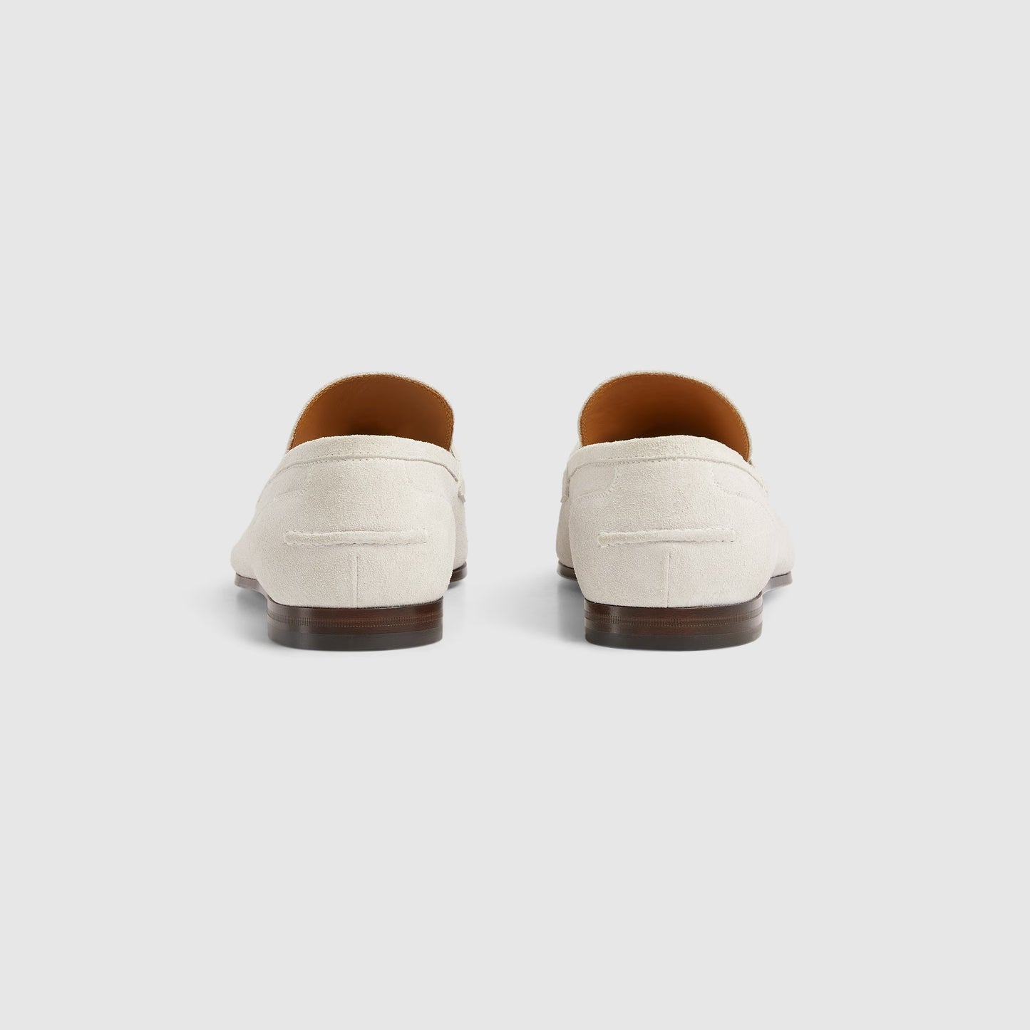 Men's GG Jordaan Loafer in Light Grey Suede