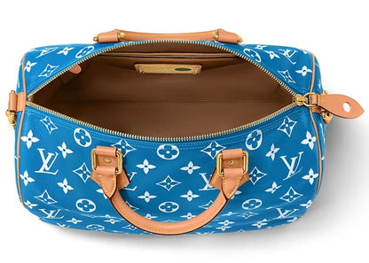 Speedy P9 Bandoulière 40 Blau