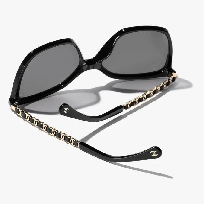 Black Square Sunglasses