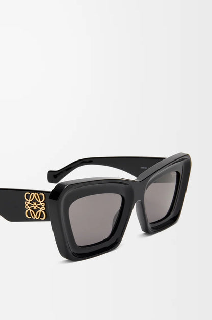 Vintage Screen Black Sunglasses