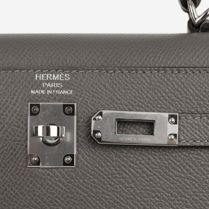 Kelly 25 - Meyer Grey Epsom