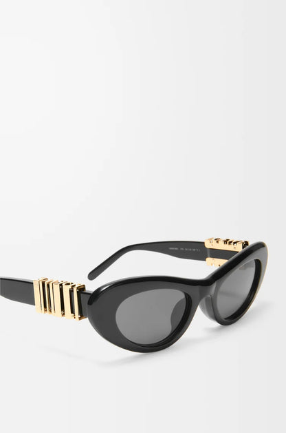 Black Cocktail Sunglasses