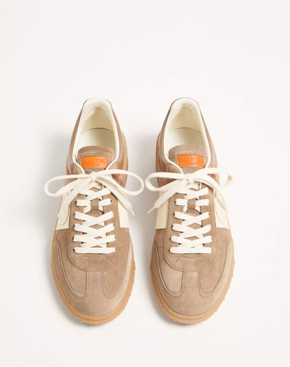 Upvillage Low-Top-Sneaker in Khaki/Elfenbeinkruste