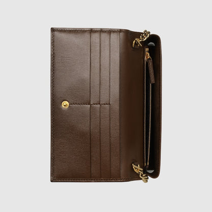 Horsebit 1955 Wallet With GG Supreme Chain