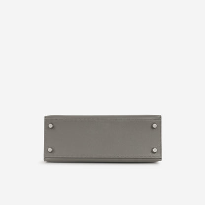 Kelly 25 - Meyer Grey Epsom