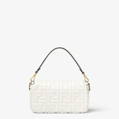 White leather baguette