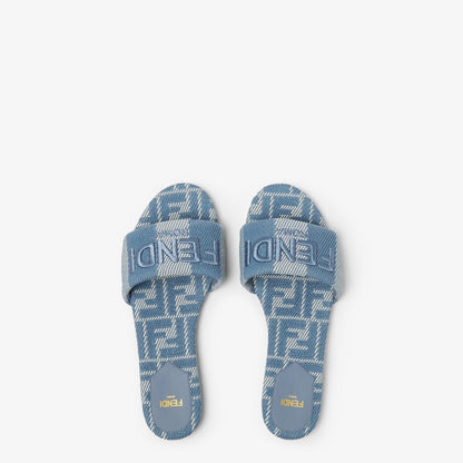 Sonnenschein in hellblauem FF-Denim-Jacquard