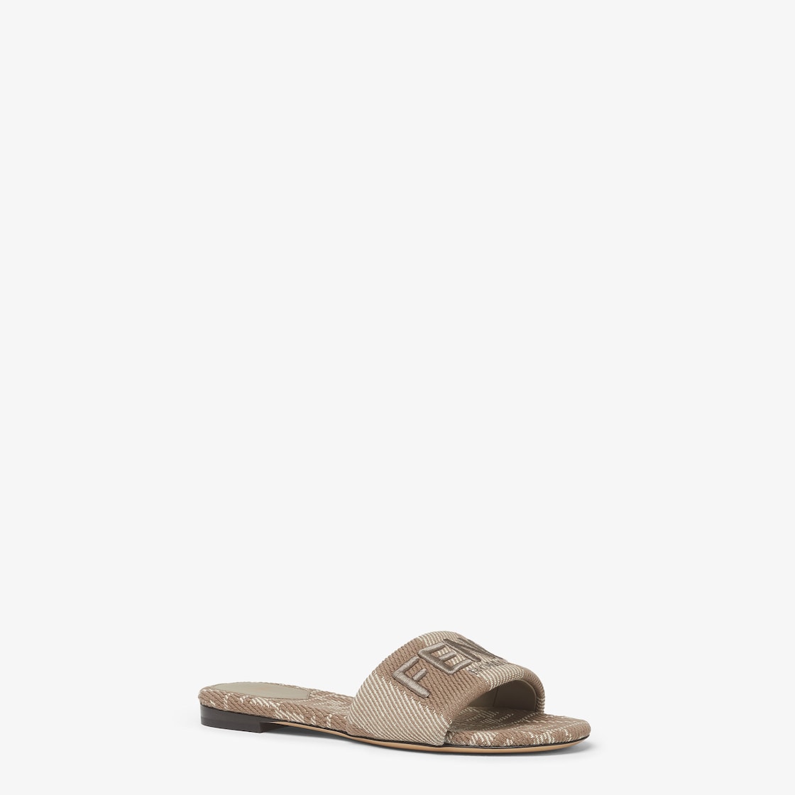 Sunshine in dove gray FF ​​denim jacquard