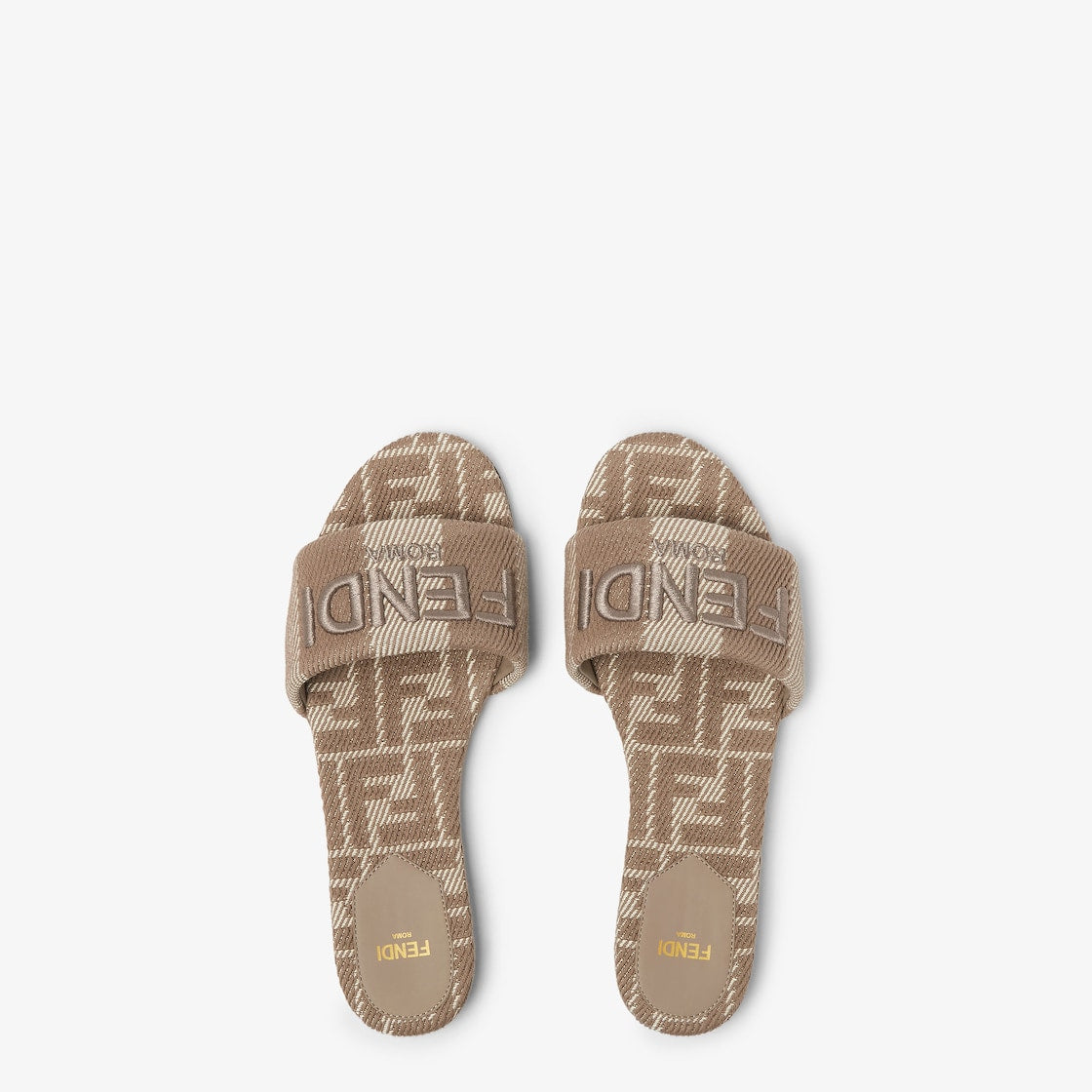 Sunshine in dove gray FF ​​denim jacquard