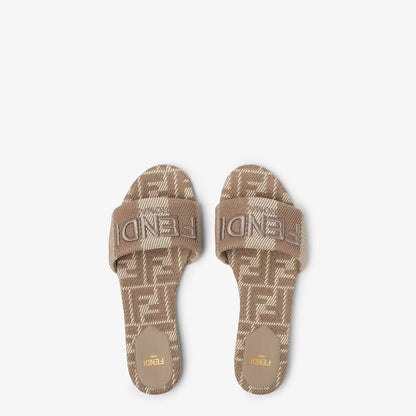 Sunshine in dove gray FF ​​denim jacquard