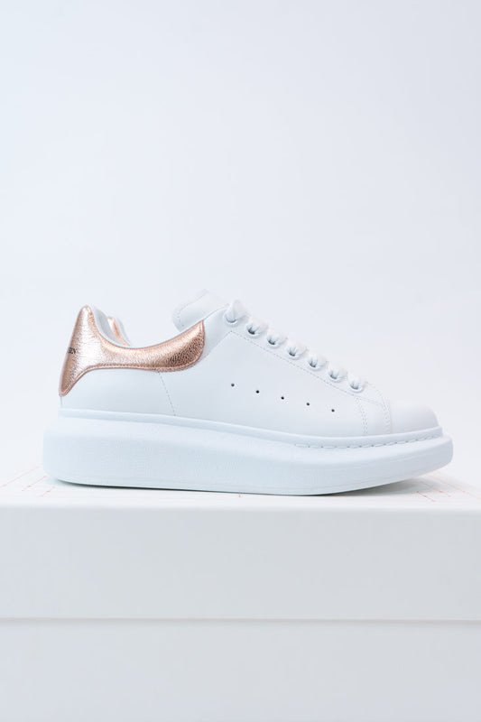 Oversize White Rose Gold Women
