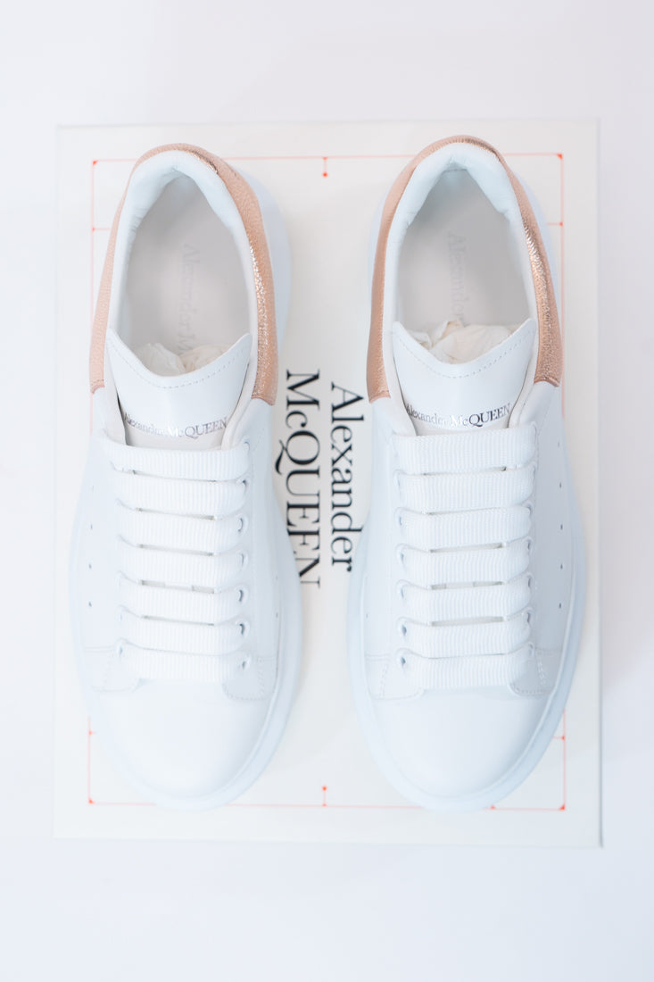 Oversize White Rose Gold Women