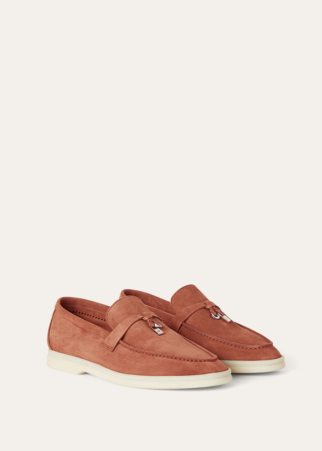 Summer Charms Walk Suede Orange Women's Moccasins
