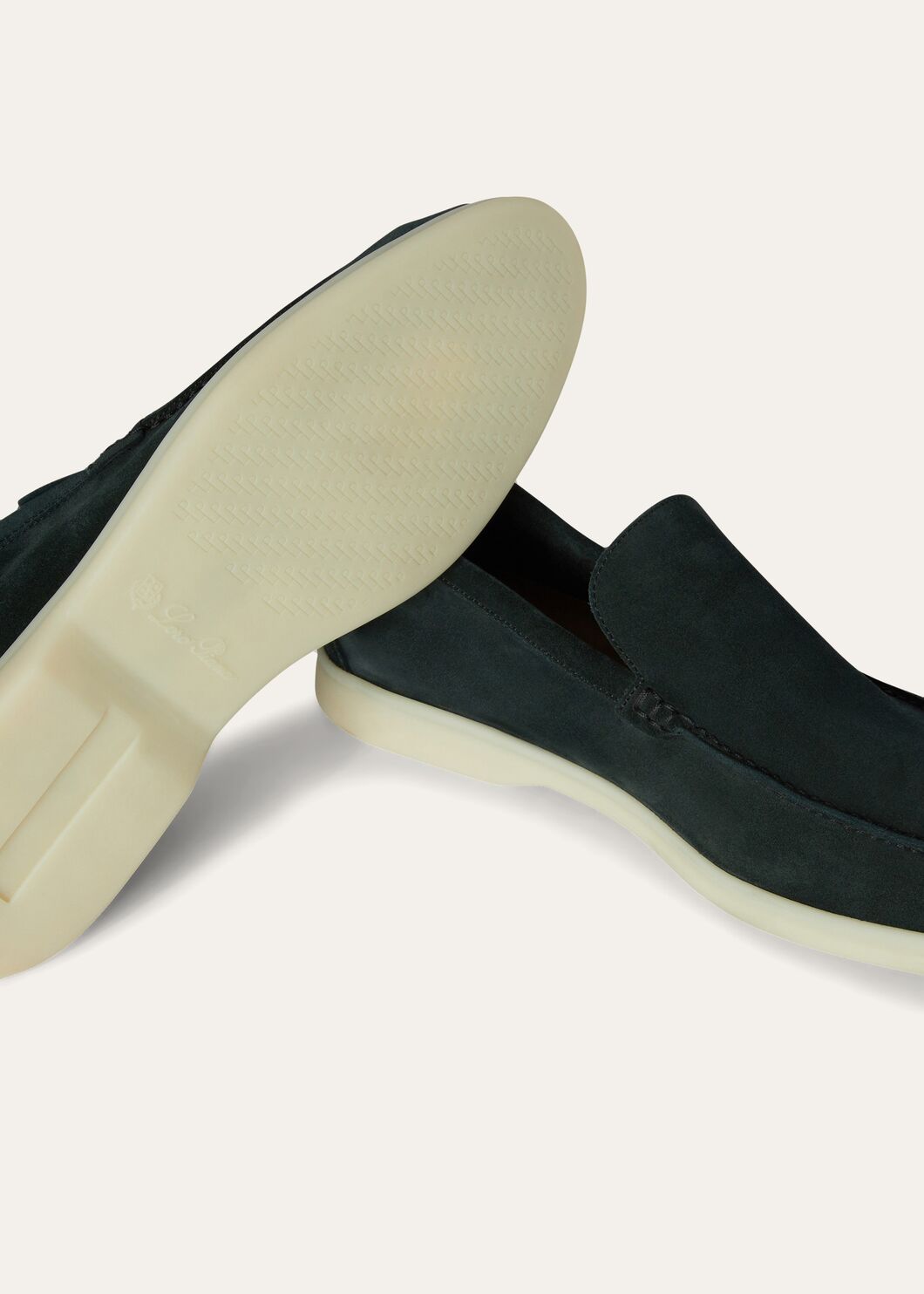 Men's Dark Green Suede Summer Walk Loafers