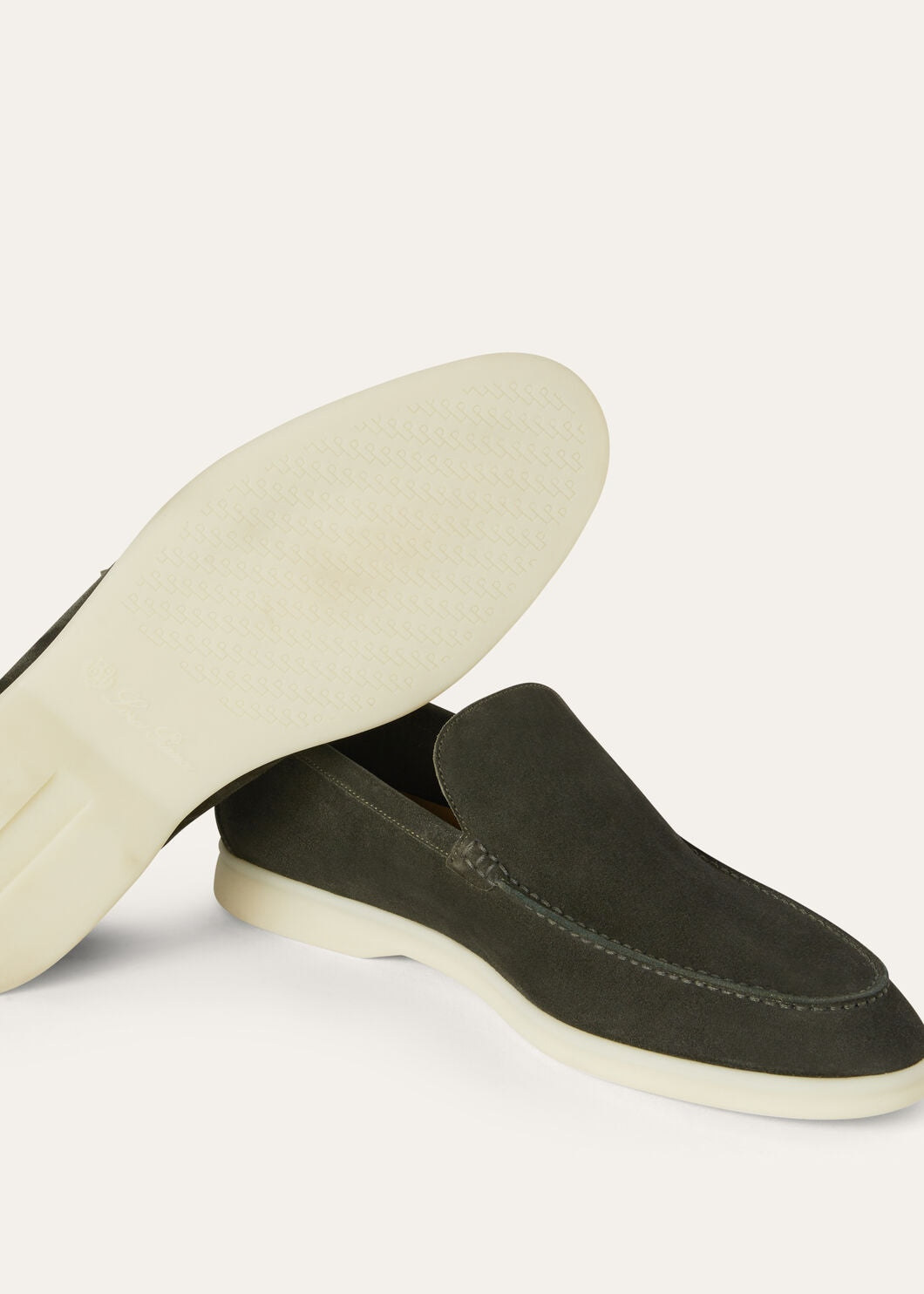 Summer Walk Moccasins in Dark Green Suede