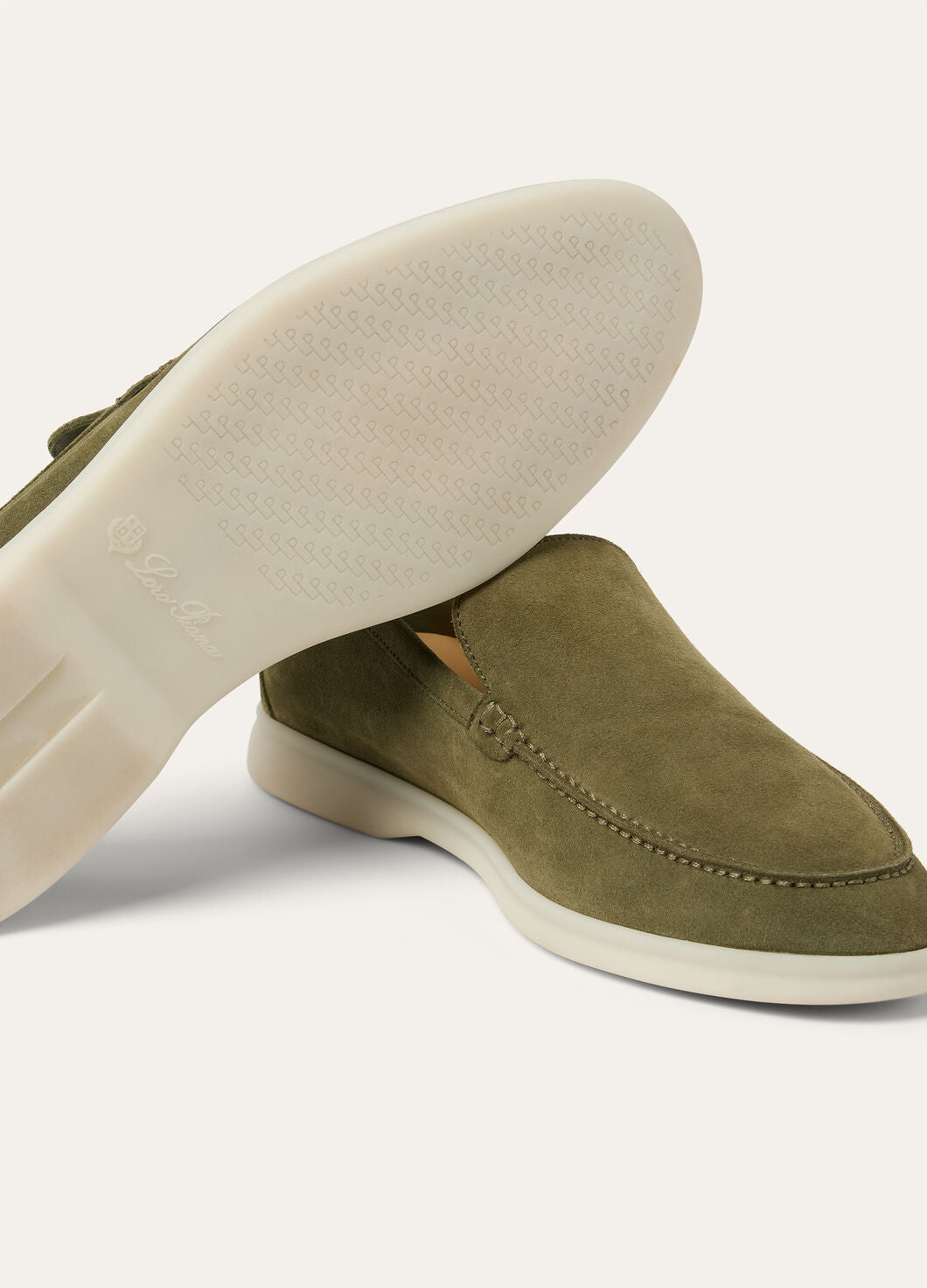 Summer Walk Green Suede Murano Men's Loafers