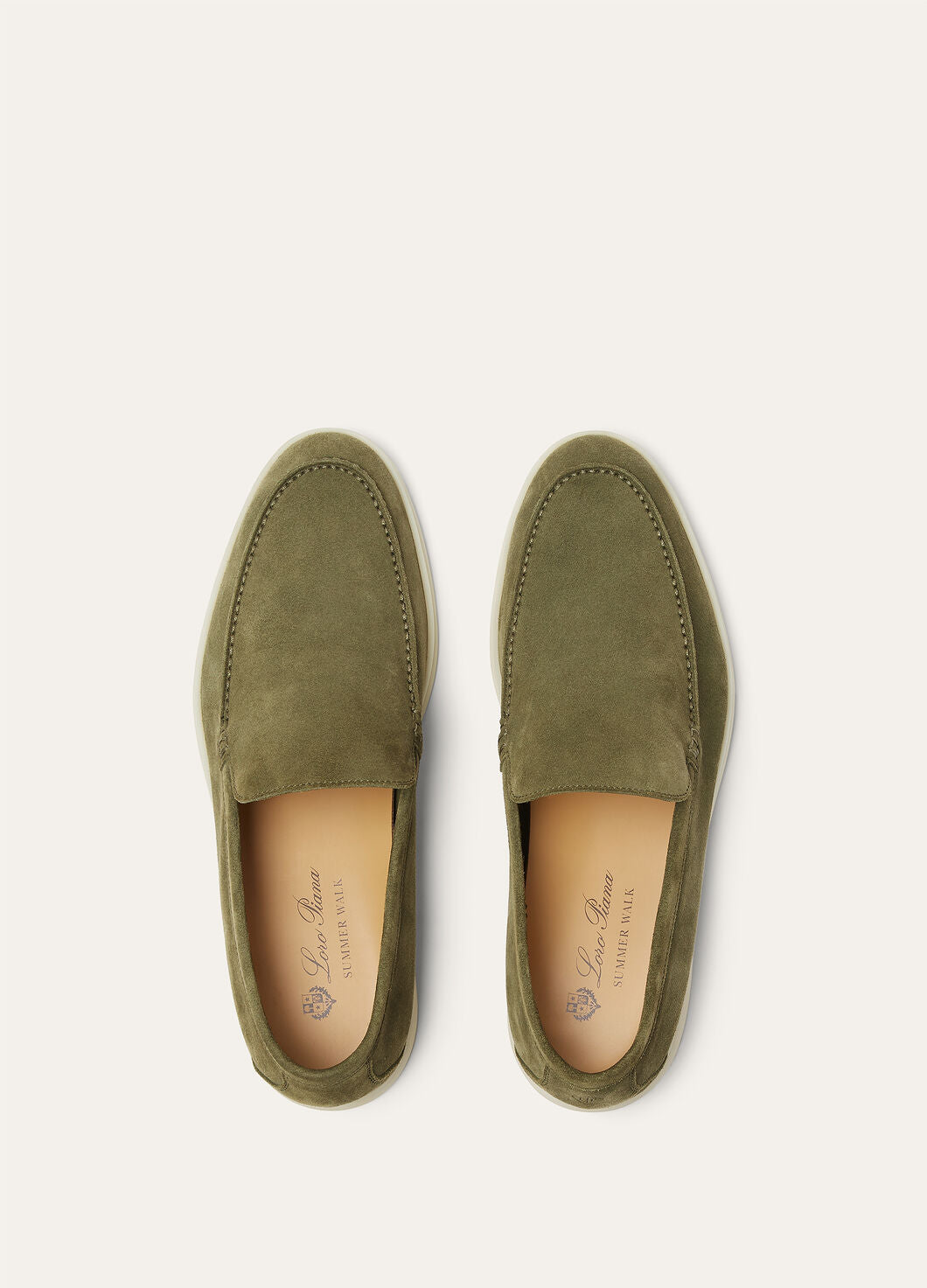 Summer Walk Green Suede Murano Men's Loafers
