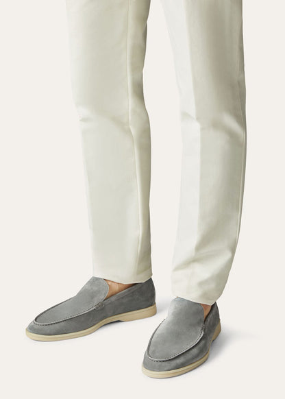 Summer Walk Suede Moccasins Grey Men