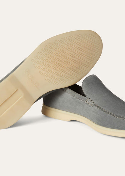 Summer Walk Suede Moccasins Grey Men