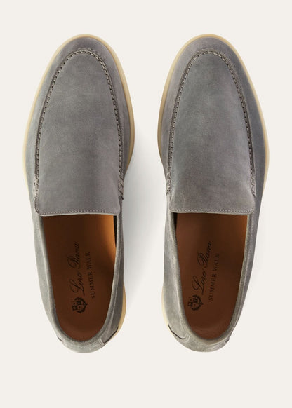 Summer Walk Suede Moccasins Grey Men