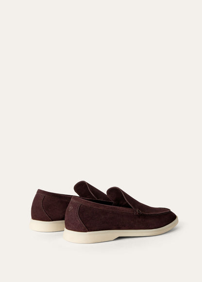Summer Walk Loafers in Suede Amarone Men