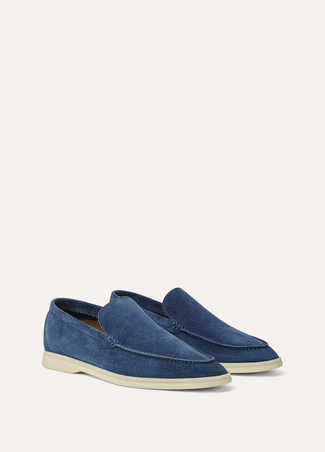 Summer Walk Suede Moccasins Figs Black Men
