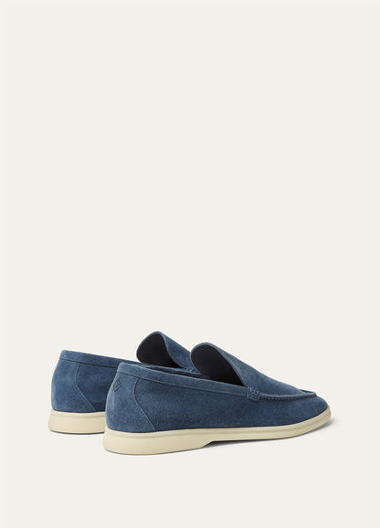 Summer Walk Suede Moccasins Figs Black Men