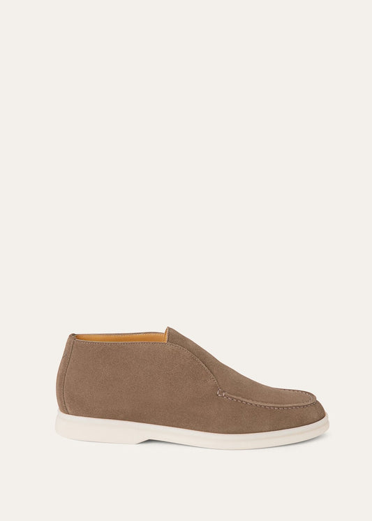 Open Walk Suede Koala Ankle Boots