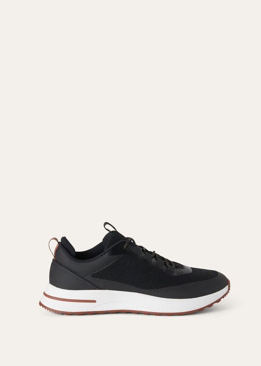 Week End Walk Sneaker Mikrofaser Schwarz