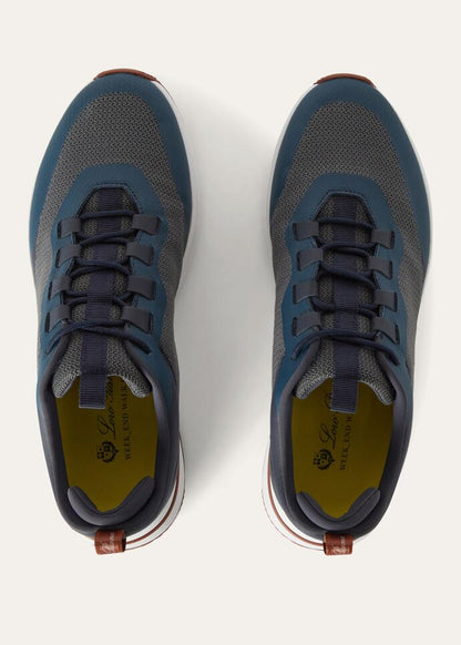 Week End Walk Sneaker Carbon Blau