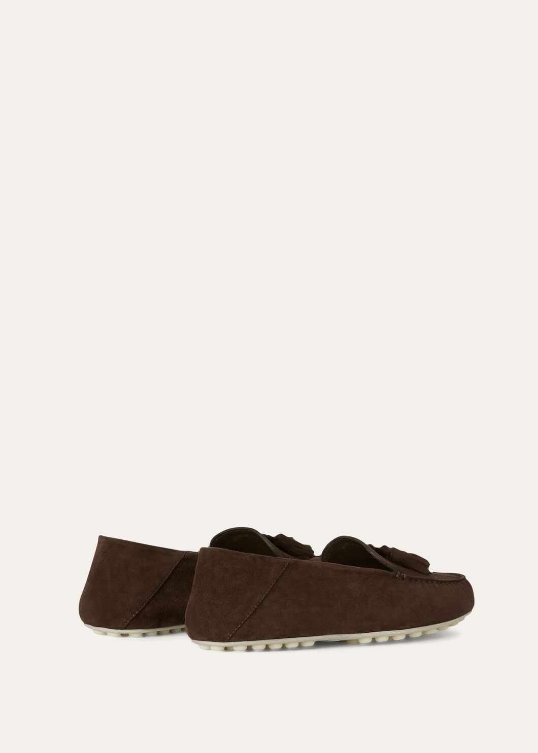 Dot Sole Walk in Suede Chocolate Women's Loafers