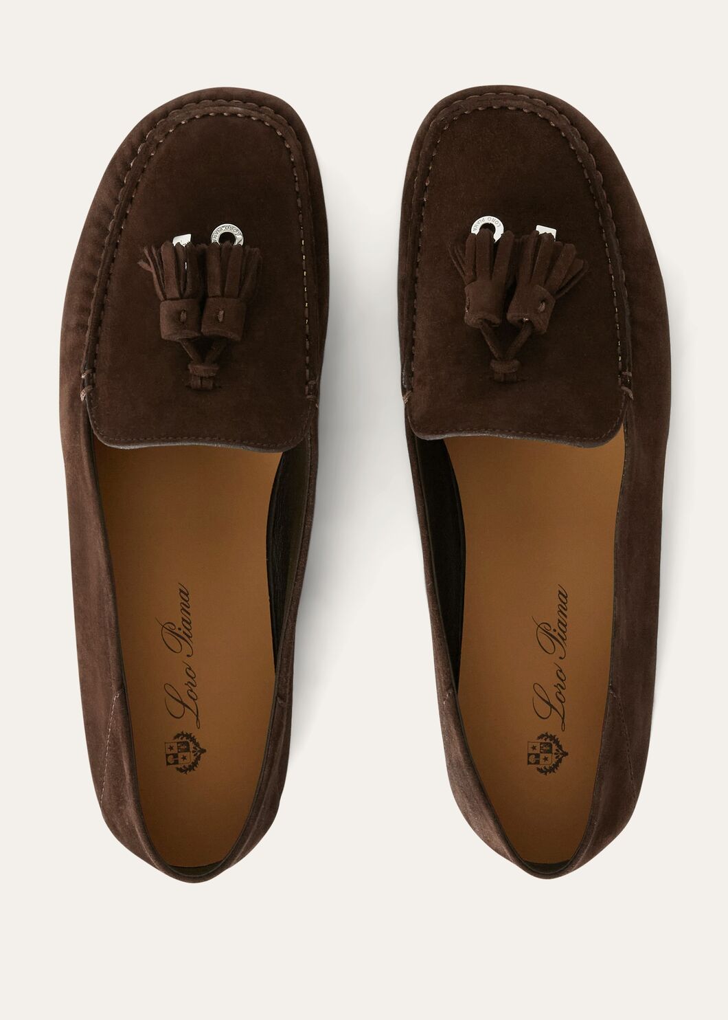 Dot Sole Walk in Suede Chocolate Women's Loafers