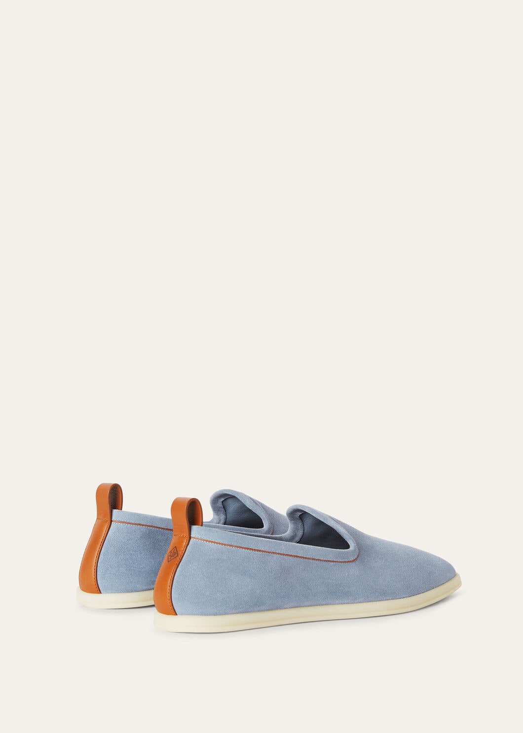 Venice Walk Suede Loafers Powder Men